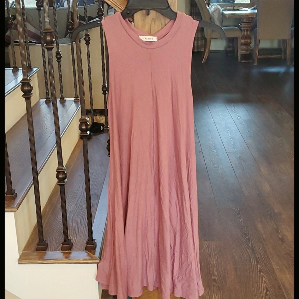 S/L Mauve Sleeveless Dress